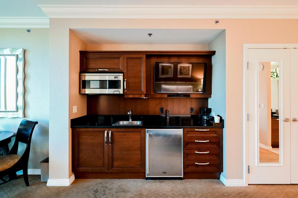 Studio - Strip View & Balcony interior